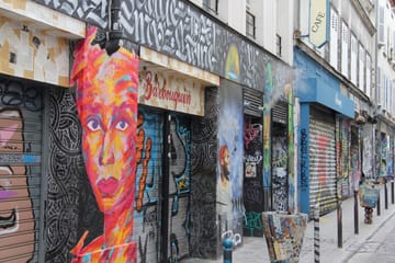 Walking Tour of Paris' Vibrant Street Art Scene