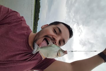 Piranha Fishing and Alligator Watching on the Solimoes River