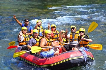 Alanya 4 in 1 Combo Tour Buggy ,Rafting, Zipline, Jeep Safari