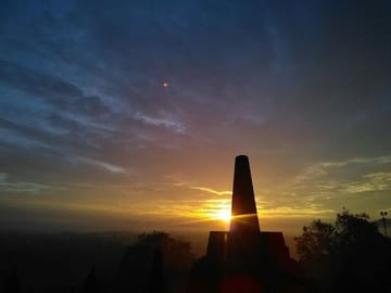 Borobudur Temple's Sunrise