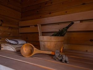 Traditional finnish firewood sauna, Rovaniemi