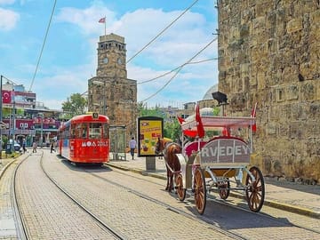Antalya City Tour with Duden Waterfalls and Coastal Boat Trip