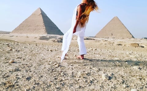 Uncover pyramids of giza with camel ride experience