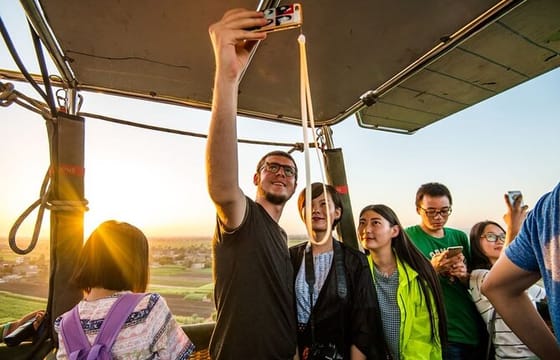 Hot Air Balloon Ride in Luxor Egypt with Transfers Included