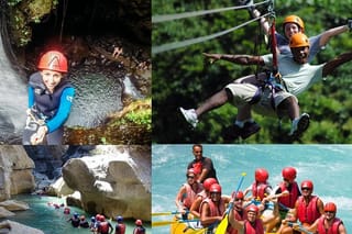 Alanya: Rafting Canyoning and Zipline Adventure