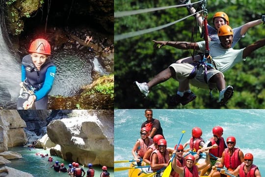 Alanya: Rafting Canyoning and Zipline Adventure