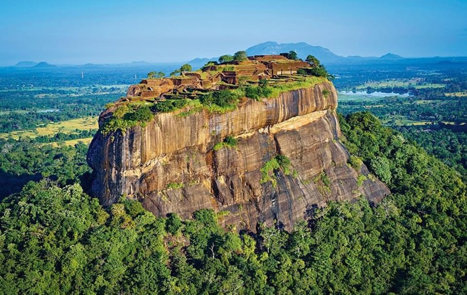 Sigiriya Rock Fortress and Dambulla Temple Tour from Kandy