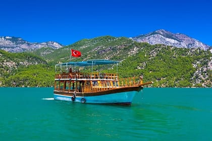Green Canyon Boat with Lunch & Transfer from Alanya