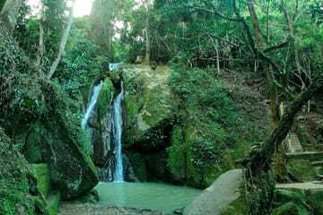 Huacamaillo Waterfall Eco Adventure near Tarapoto, Peru