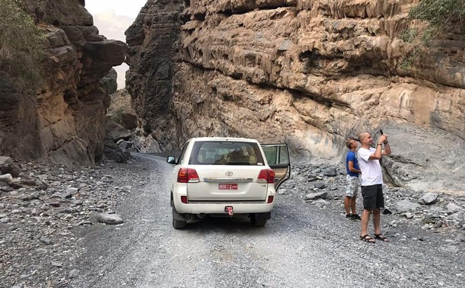 Day Trip Adventure to Jabal Shams and Wadi Nakhar, Oman