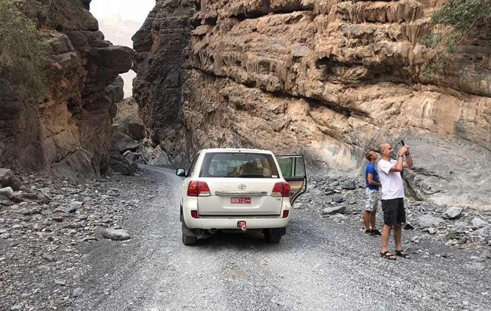 Day Trip Adventure to Jabal Shams and Wadi Nakhar, Oman