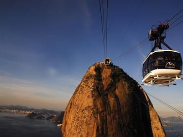 Sugarloaf Mountain, one of the 4 wonders of Rio de Janeiro.
