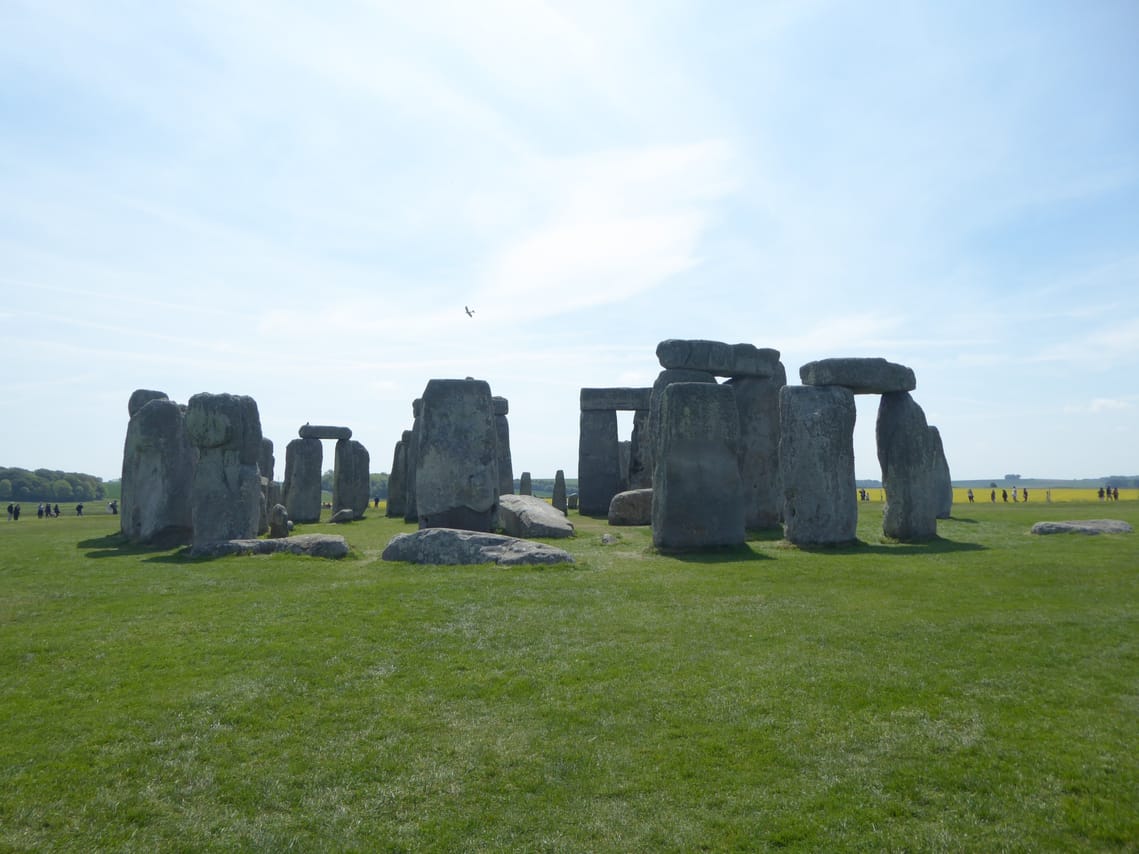 The famous Stonehenge