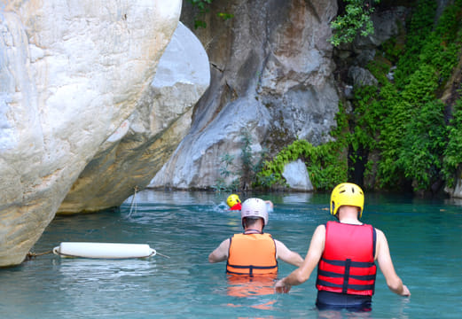 Canyoning and Rafting Adventure incl. Lunch from Alanya