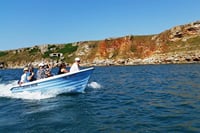 Boat Trip along Cape Kaliakra with a Mussel Plantation Lunch