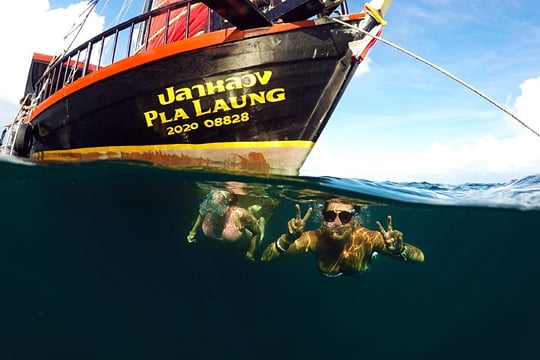 Krabi Private 4 Island Morning Cruise with Snorkeling & Gourmet Breakfast - M