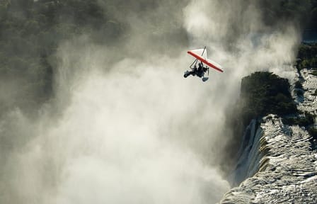 Private Microlight Flight Over Victoria Falls in Livingstone