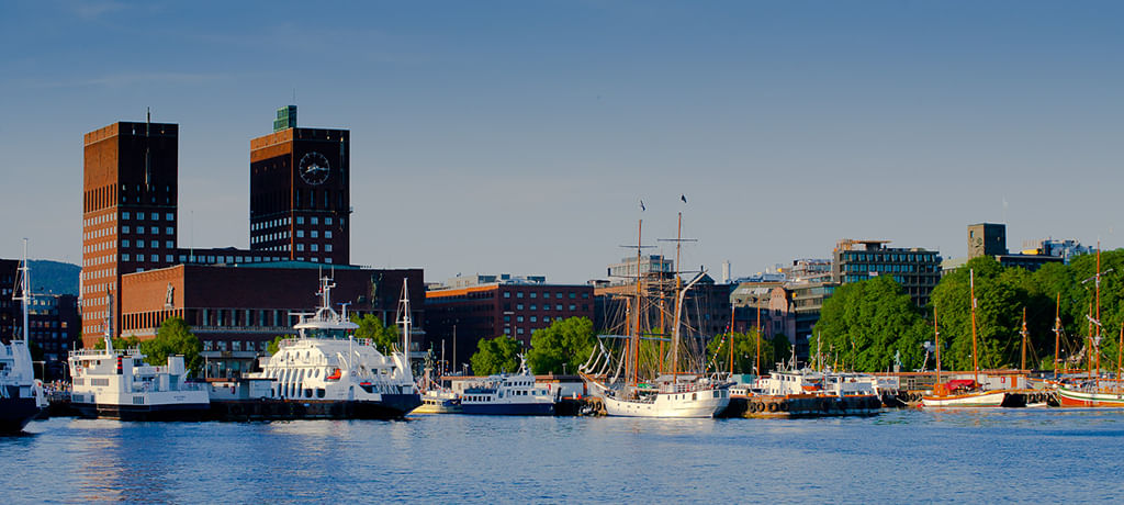 City Hall from the fjord