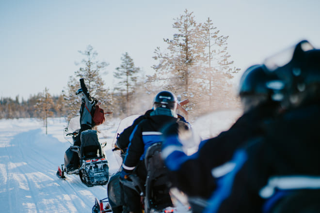 Arctic Circle Snowmobile Safari 1H photo 5