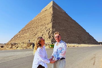 VIP Private Tour to Giza Pyramids, Great Sphinx and Camel Ride