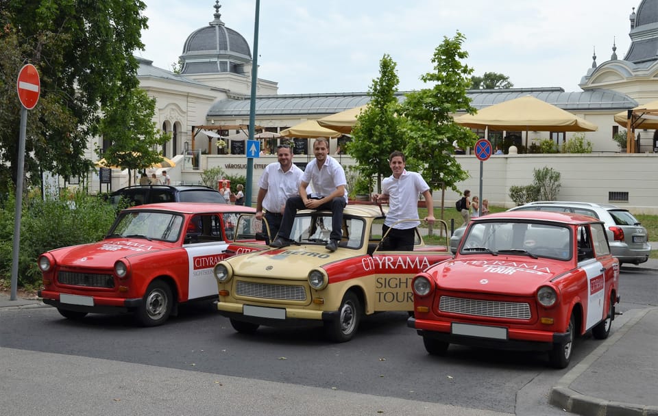Trabant City Tour of Budapest's History and Culture