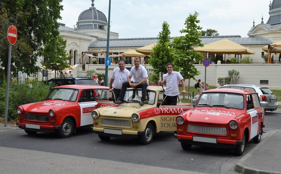 Trabant City Tour of Budapest's History and Culture