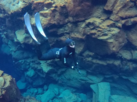 Silfra night freedive tour, photo 17