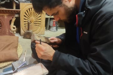 Wood Carving Workshop in Thamel, Kathmandu