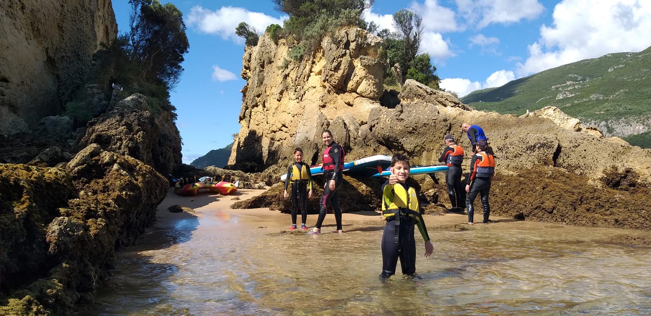 Canoeing Portinho Arrábida 5