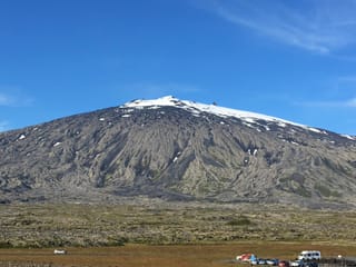 View of the volcano Snæfellsjökull