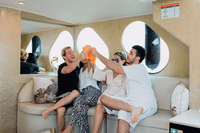 Dubai: Magical 1 hour Marina Tour in Luxury Yacht with Tropical Drinks  9