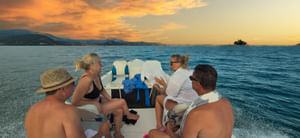 Sunset boat cruise with wine aperitif from Garda