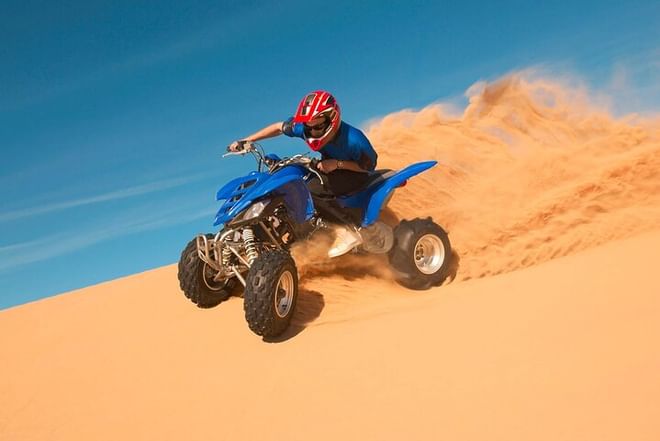 Dubai Desert safari, Quad Bike, Camel Ride BBQ