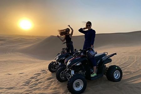 Exciting Quad Biking Adventure in Taghazoute's Scenic Landscapes