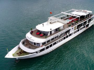 Athena Royal Cruise - Luxury Halong Bay Overnight Cruise 2 Days Tour