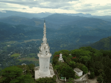Ambuluwawa Tower and Ramboda Falls Day Tour in Kandy