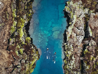 Above & Below: Silfra Snorkeling & Fly Over Iceland - with Snorkeling Photos, photo 15