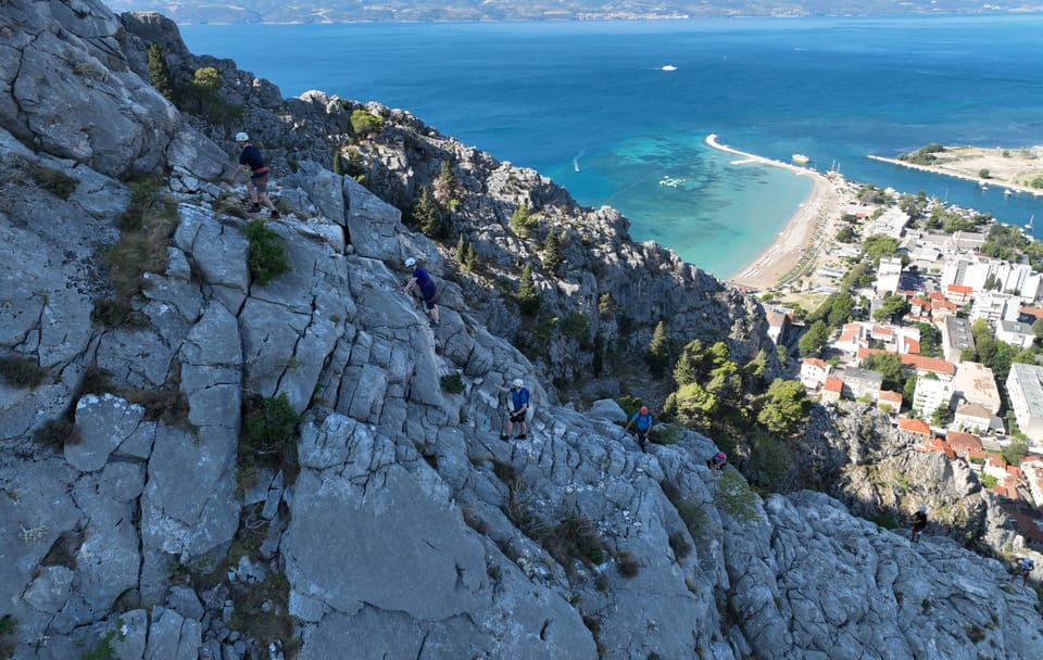 3-Hour Via-Ferrata Adventure in Fortica Fortress Drone & Videos