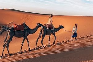 Private Camel Sunset Ride Experience in Merzouga Dunes