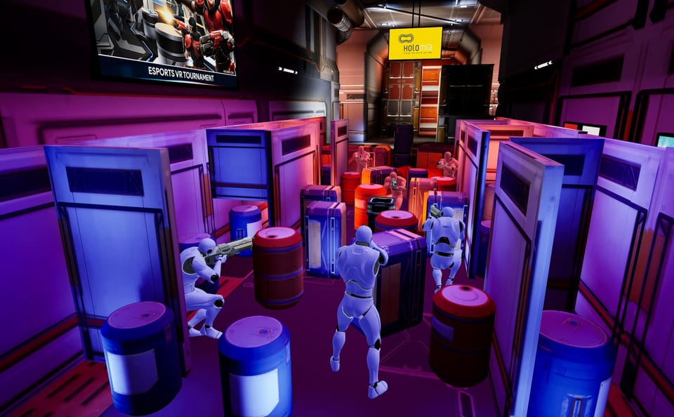 Virtual Reality Laser Tag Experience in Davesco-Soragno