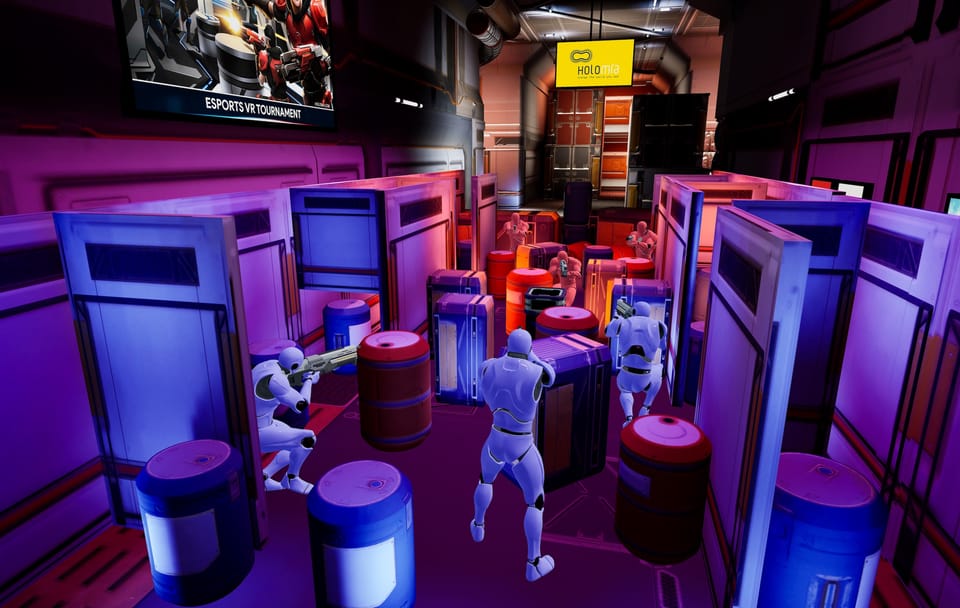 Virtual Reality Laser Tag Experience in Davesco-Soragno