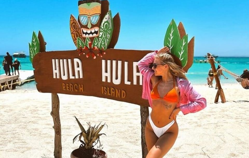Full-Day Snorkeling Adventure at Hula Hula Beach Island, Egypt