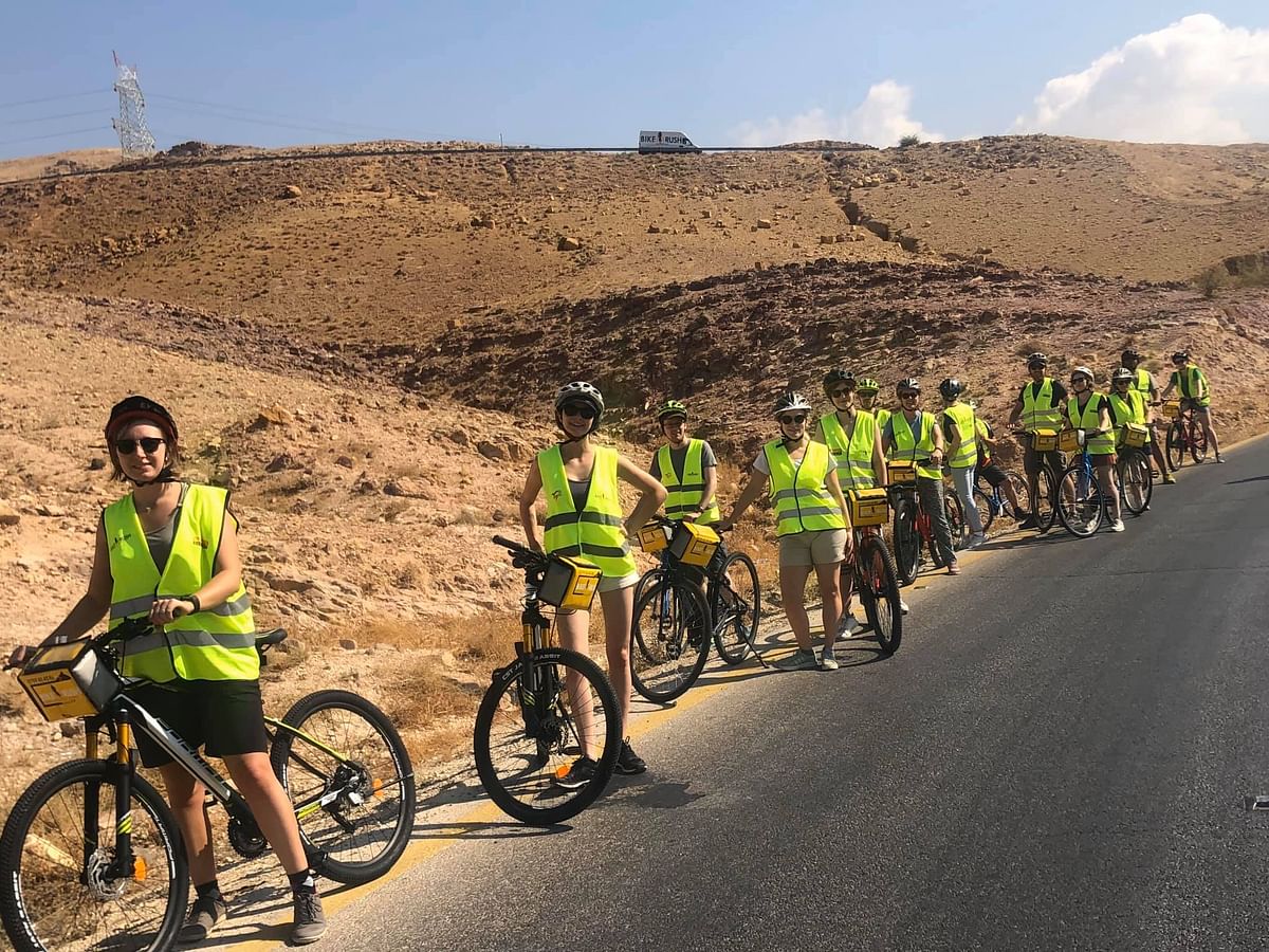 Bicycle Adventure in Amman: Explore Ancient & Modern Landmarks