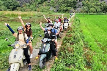 Ninh Binh Adventure Tour from Hanoi in Army Jeep