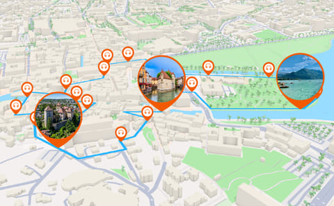 Audio Guided Walking Tour of Annecy, France