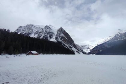 Winter Day Tour Banff Lake Louise Marble Canyon Icewalk