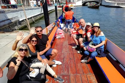 Aveiro and Costa Nova with Moliceiro Cruise Half Day PRIVATE