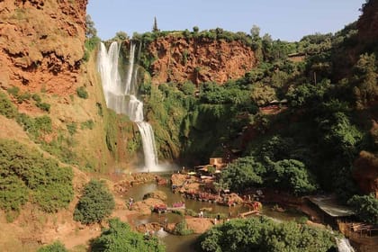 Marrakech shared day trip to Ouzoud waterfalls