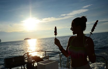 Coral Island and Sunset trip by Catamaran From Phuket