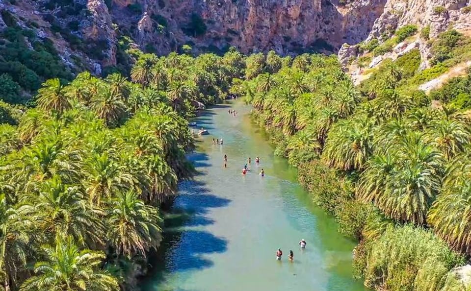 Full-Day Tour of Preveli and Agios Pavlos Beaches in Crete